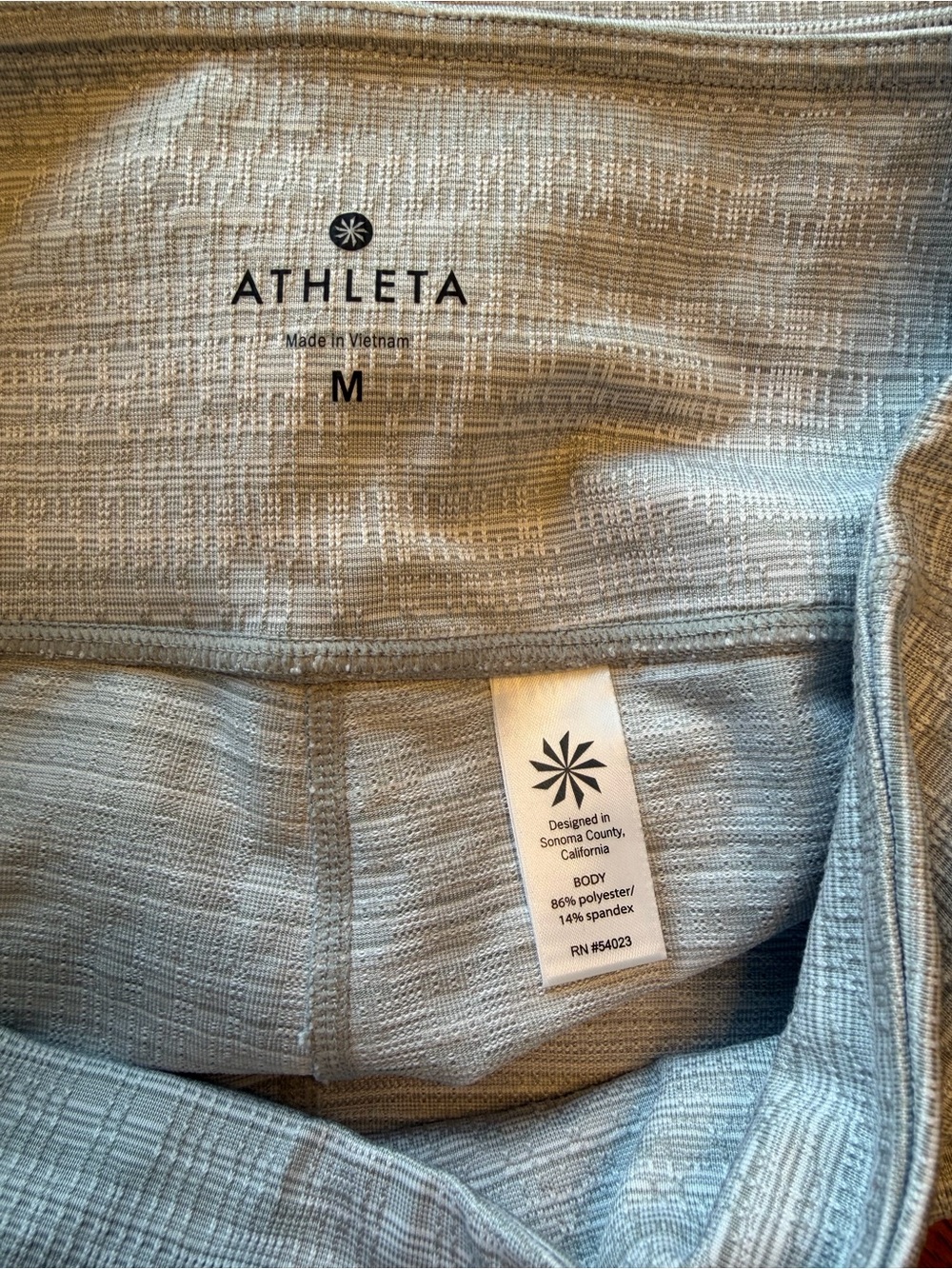Athleta High Rise Jacquard Chaturanga Tight 455973-02 Size M - Picture 7 of 8